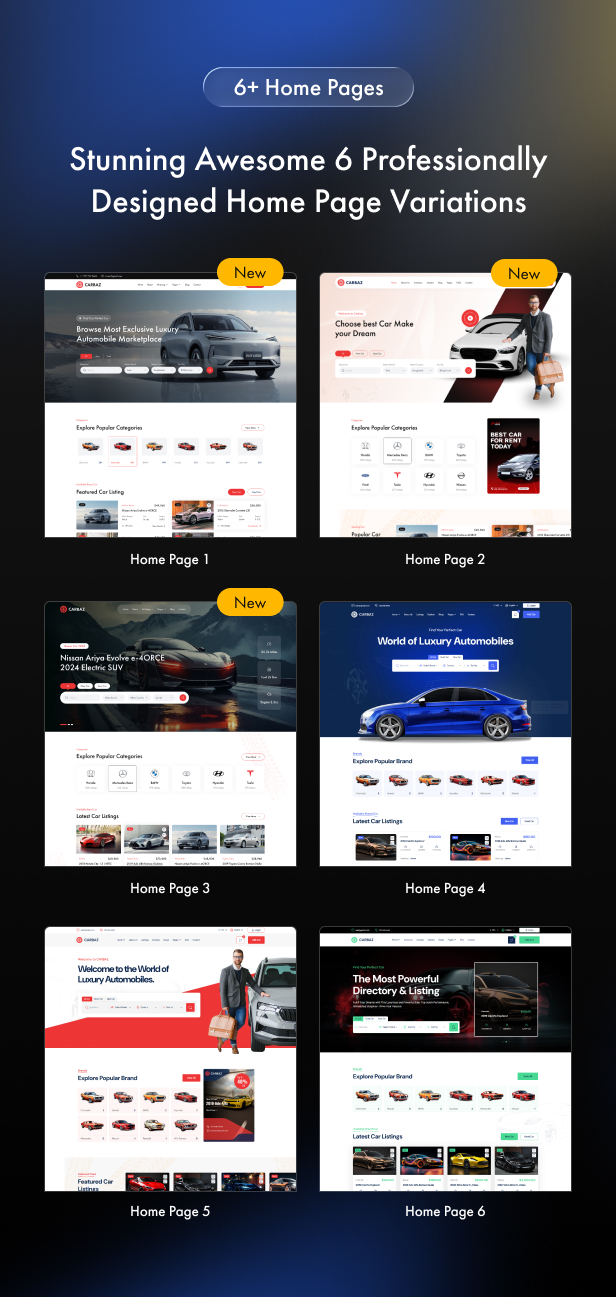 Carbaz - Car listing & Car Rental Directory Laravel Script with Mobile App