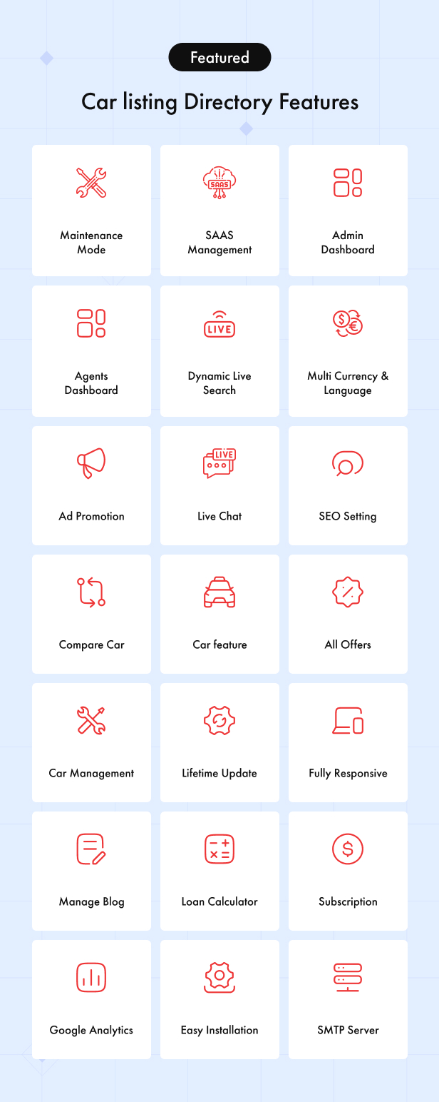 Carbaz - Car listing & Car Rental Directory Laravel Script with Mobile App