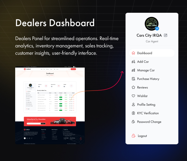 Carbaz - Car listing & Car Rental Directory Laravel Script with Mobile App