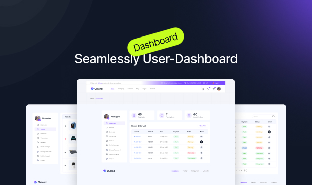 Quland - Multipurpose Business and Agency Laravel Website CMS