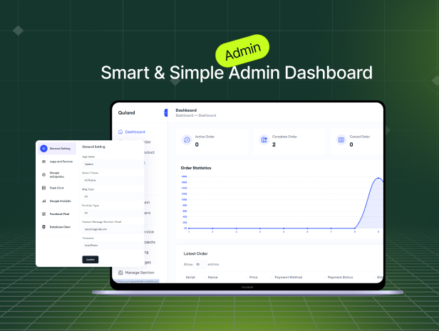 Quland - Multipurpose Business and Agency Laravel Website CMS