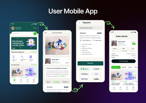 Workzone - Freelancer Marketplace for Service & Job Posting Laravel Script + Mobile App (Bundle)