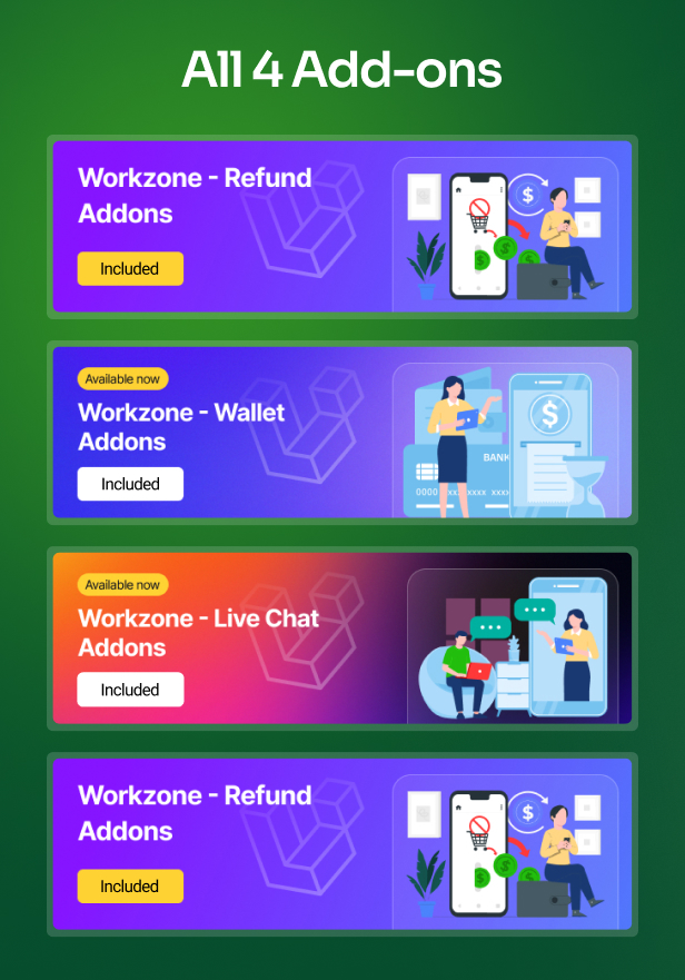 Workzone - Freelancer Marketplace for Service & Job Posting Laravel Script + Mobile App (Bundle)